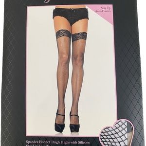 Leg Avenue Fishnet Thigh Highs